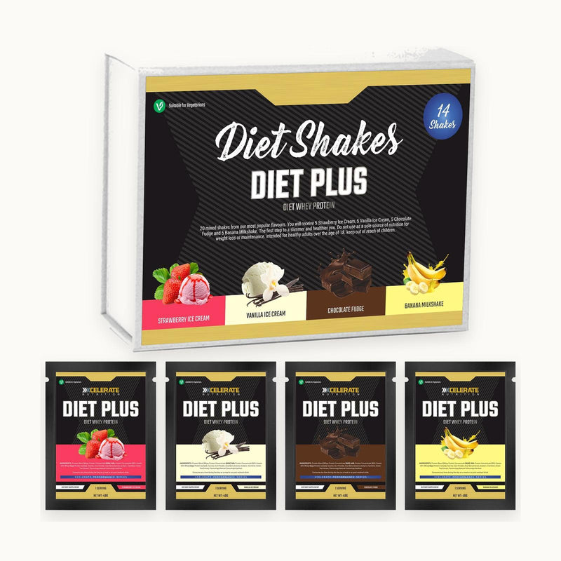 XCelerate Nutrition Diet Plus Sachets Box