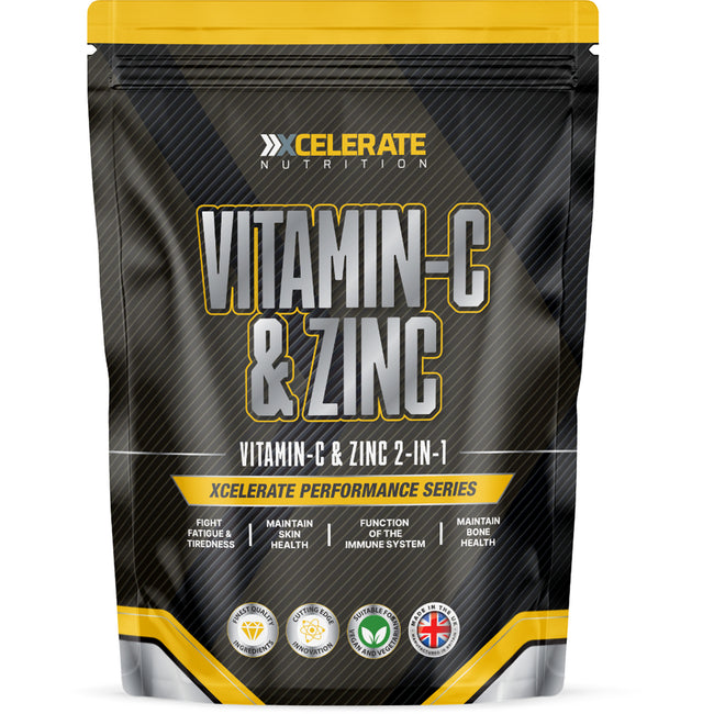 Xcelerate Vitamin C + Zinc Tablets