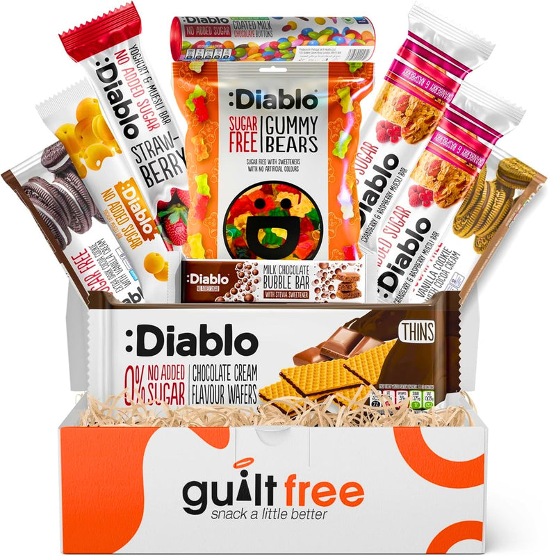 Guiltfree Diablo No Added Sugar Hamper Box, 10 items