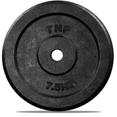1" Standard Cast Iron Weight Plates 0.5kg - 25kg - Single Plates