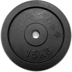 1" Standard Cast Iron Weight Plates 0.5kg - 25kg - Single Plates