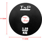 1" Standard Steel Weight Plates 1.25kg - 20kg Single Plates