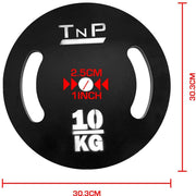 1" Standard Steel Weight Plates 1.25kg - 20kg Single Plates