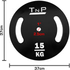 1" Standard Steel Weight Plates 1.25kg - 20kg Single Plates