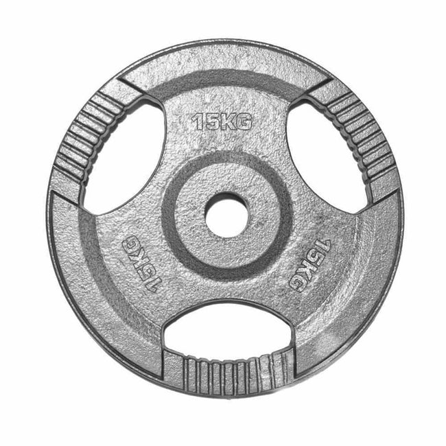 Tnp Accessories 1" Tri Grip Metal Weight Plates-Weight Plates-londonsupps