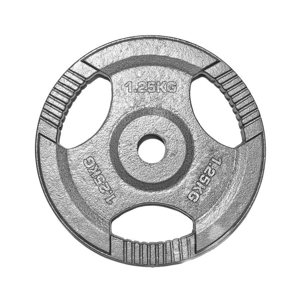 Tnp Accessories 1" Tri Grip Metal Weight Plates-Weight Plates-londonsupps