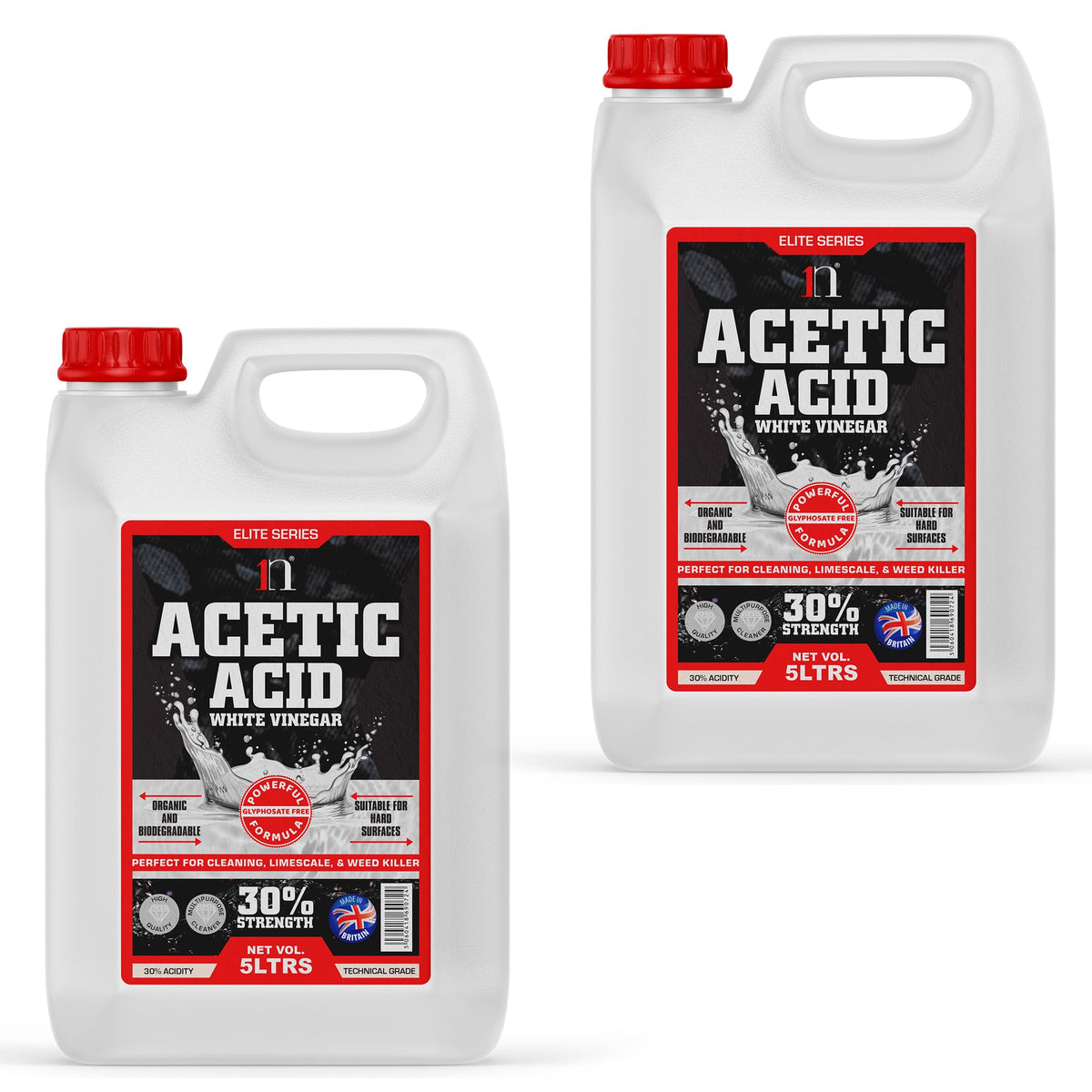 1ne Nutrition Acetic Acid White Vinegar 5Litre - 30% Strength	