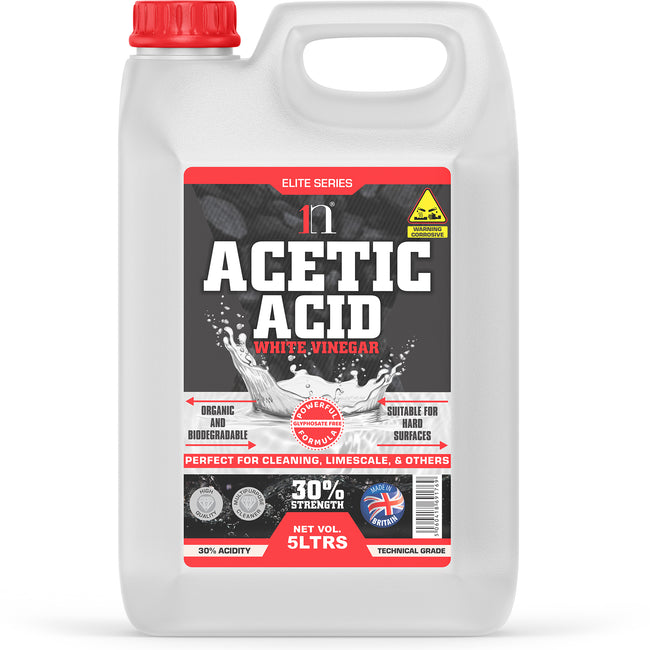 1ne Nutrition Acetic Acid White Vinegar 5Litre - 30% Strength	