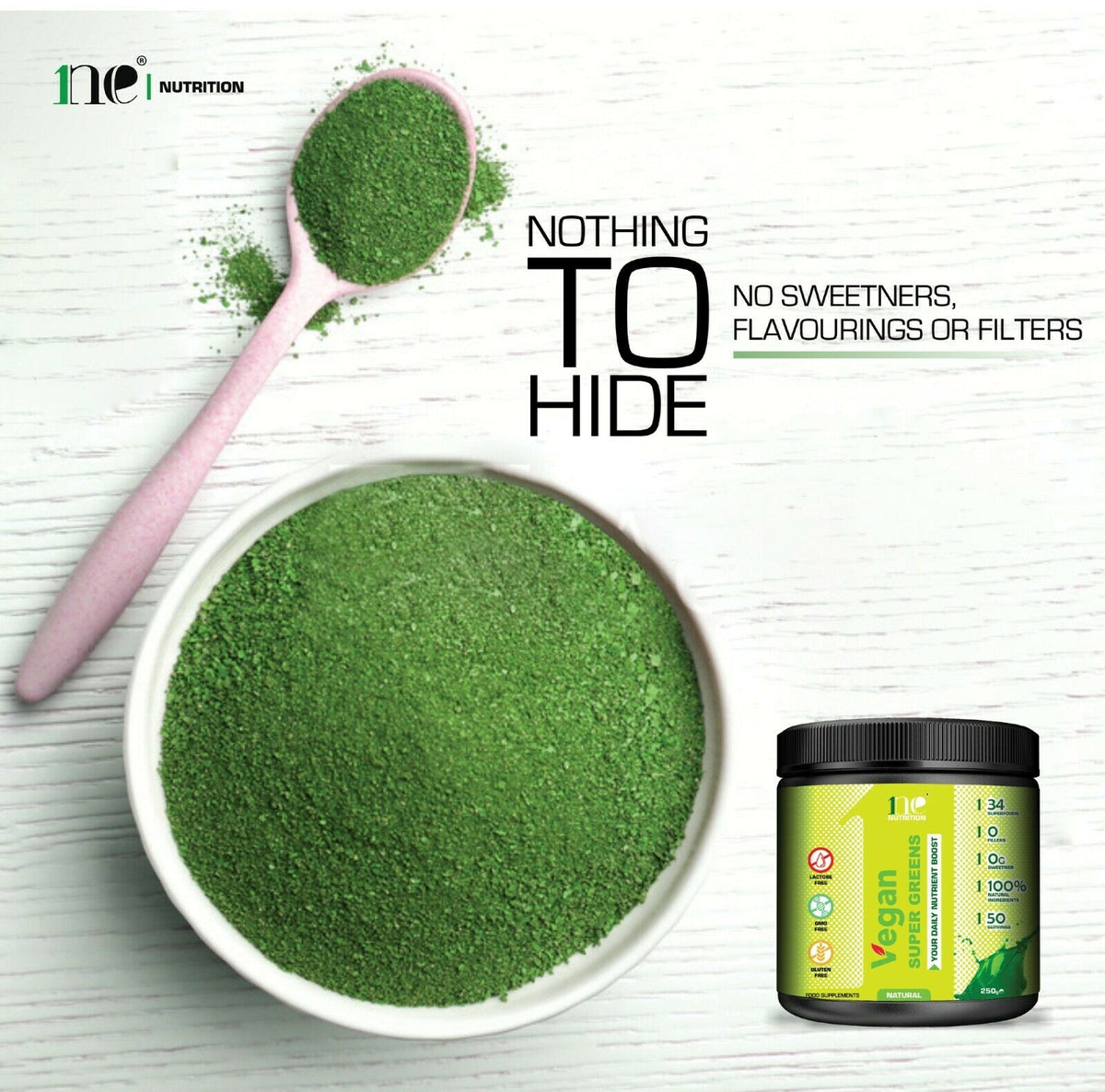 1ne Nutrition Super Greens 34+ Ingredients 250g