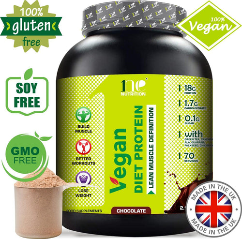 1NE Nutrition Vegan Diet Protein 2.1kg | High Protein Vegan Shake