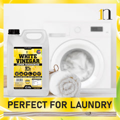 1NE Nutrition White Vinegar 5L 5% – Lemon Fragranced