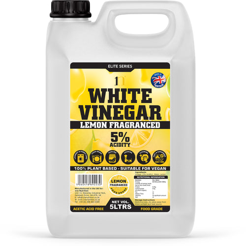 1NE Nutrition White Vinegar 5L 5% – Lemon Fragranced
