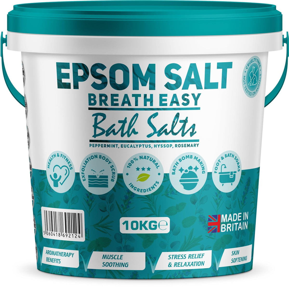1ne Nutrition Epsom Salt Scented - Bucket - Breath Easy