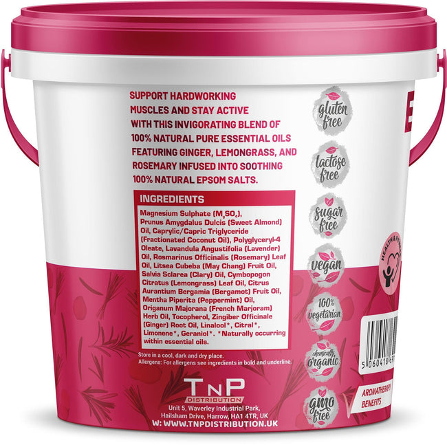 1ne Nutrition Epsom Salt Scented - Bucket -Muscle Ease
