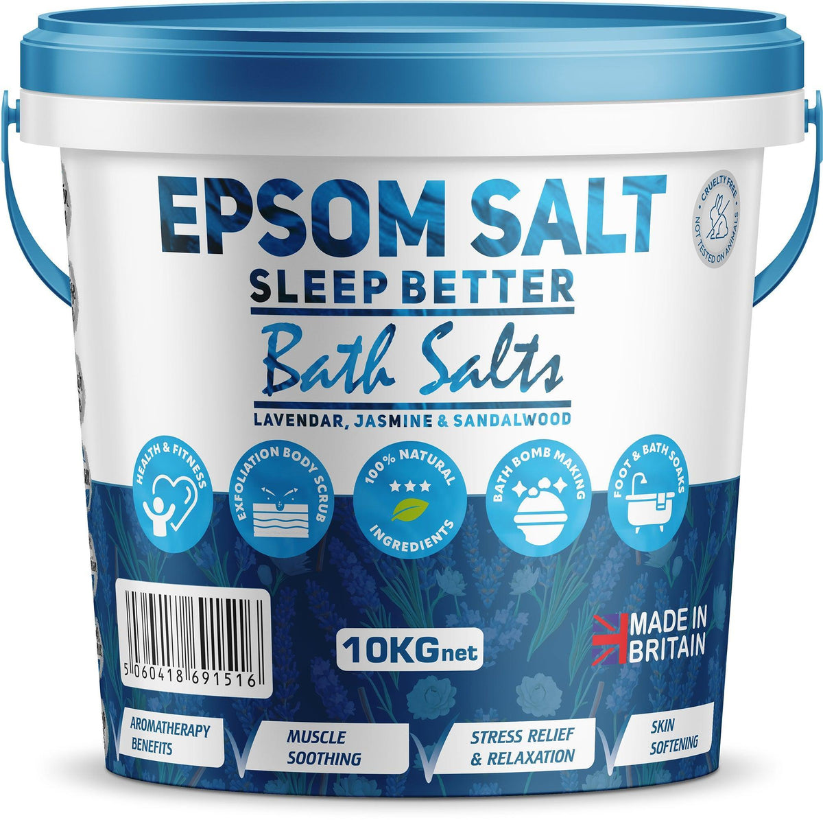 1ne Nutrition Epsom Salt Scented - Bucket - Sleep Better