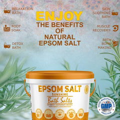 1ne Nutrition Epsom Salt Scented - Bucket - Sunshine