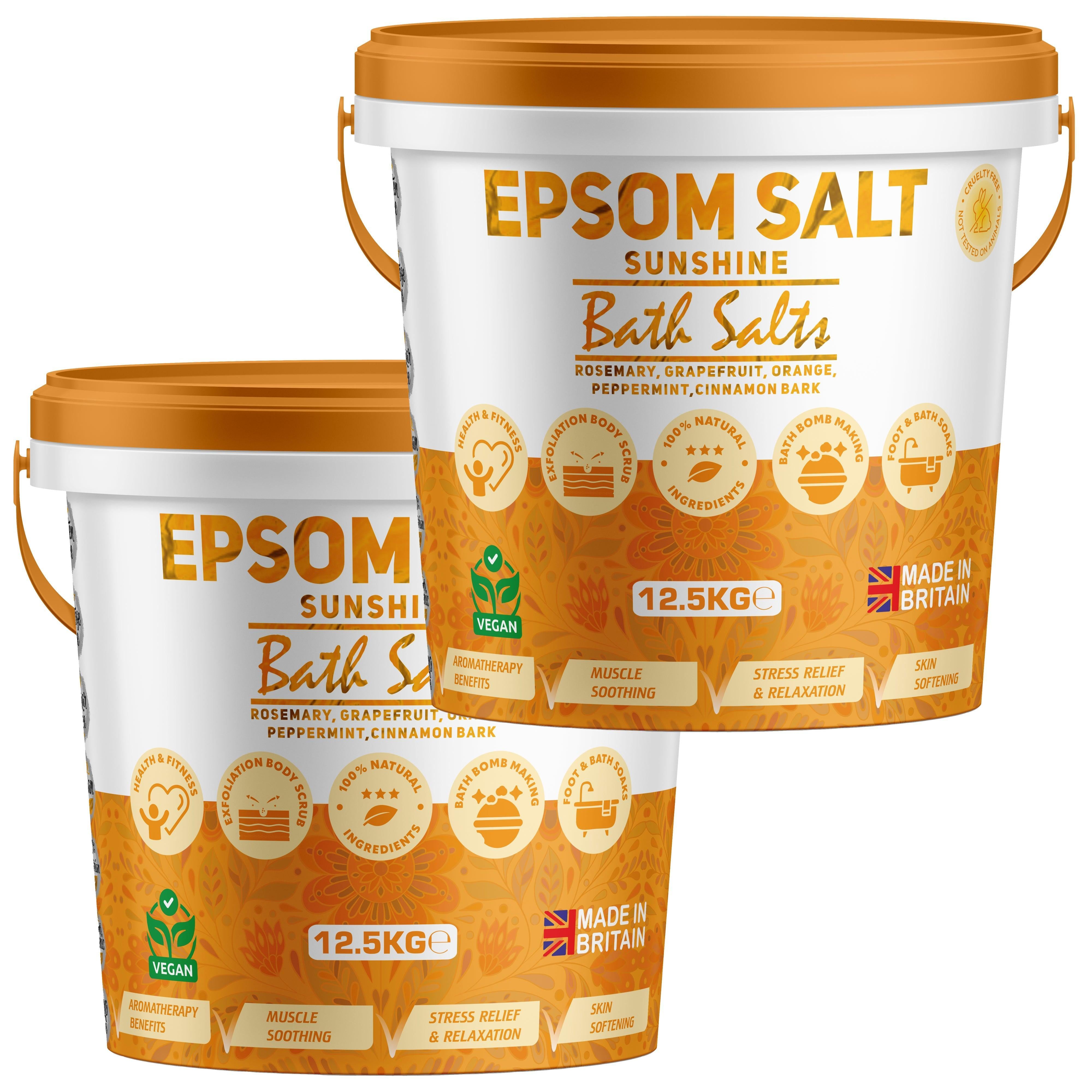 1ne Nutrition Epsom Salt Scented - Bucket - Sunshine