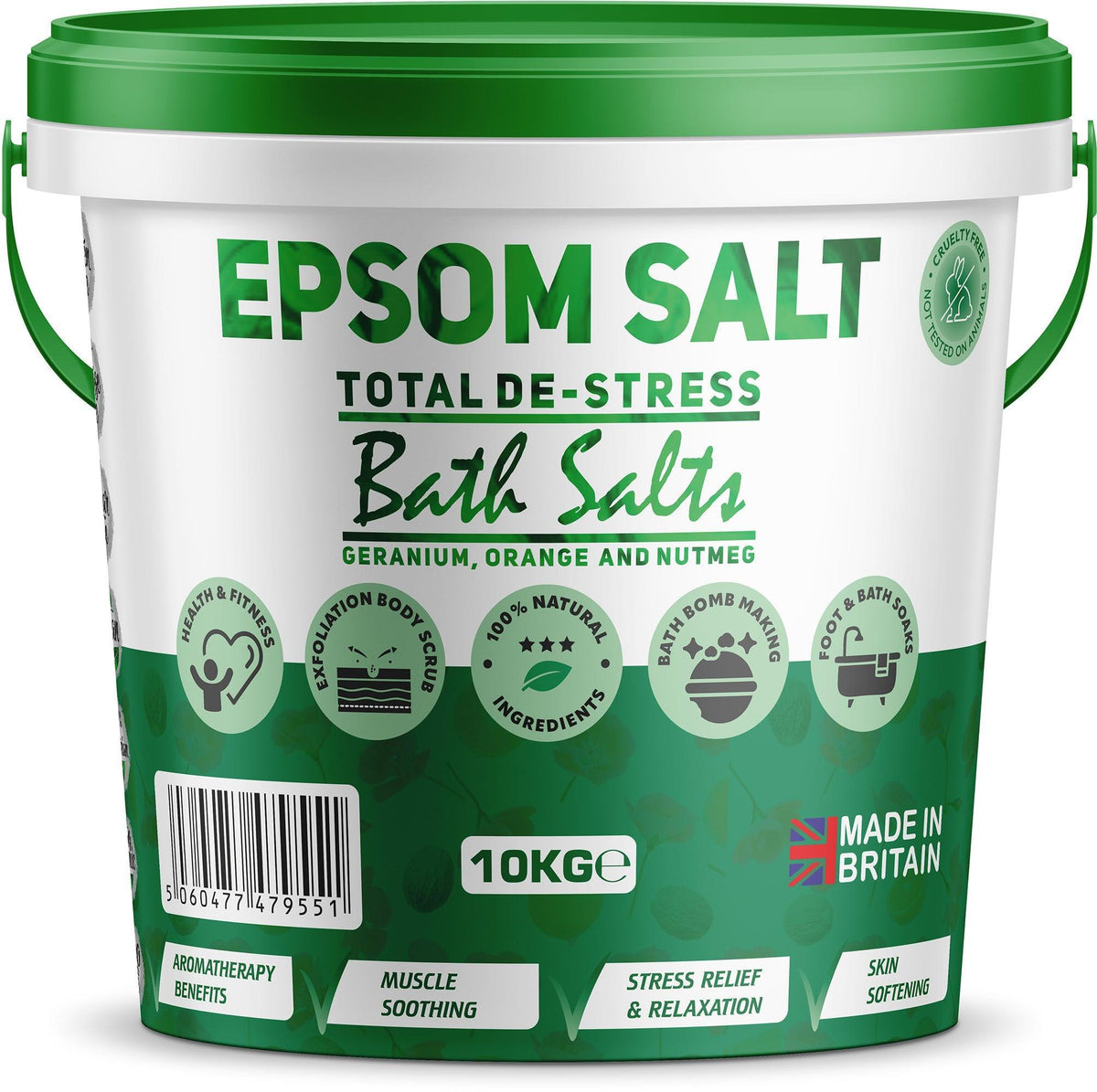 1ne Nutrition Epsom Salt Scented - Bucket - Total De-Stress