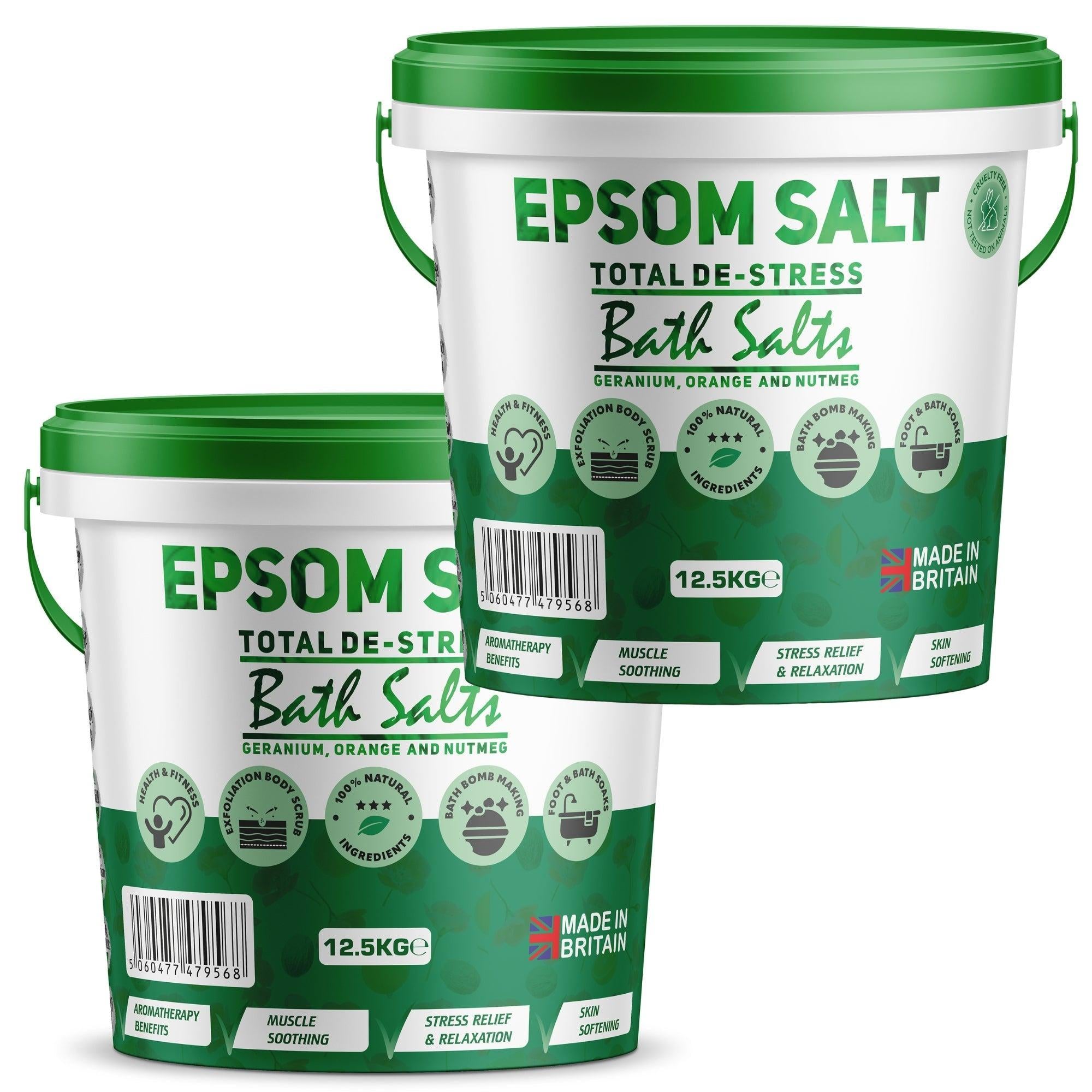 1ne Nutrition Epsom Salt Scented - Bucket - Total De-Stress