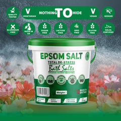 1ne Nutrition Epsom Salt Scented - Bucket - Total De-Stress