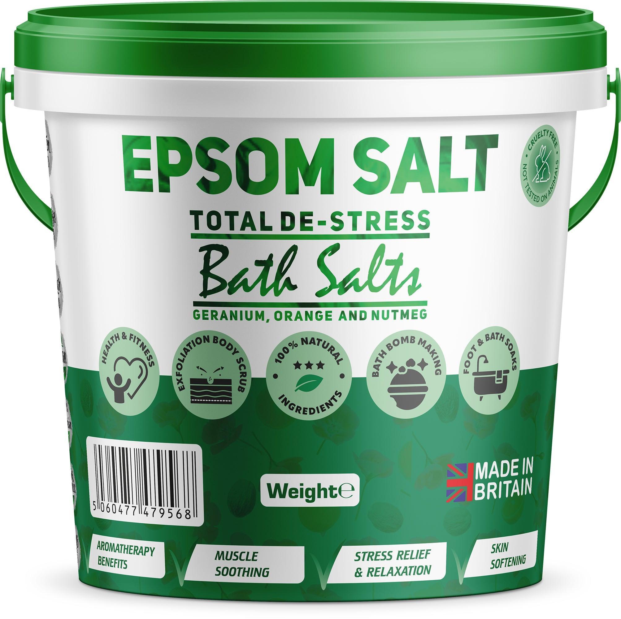 1ne Nutrition Epsom Salt Scented - Bucket - Total De-Stress