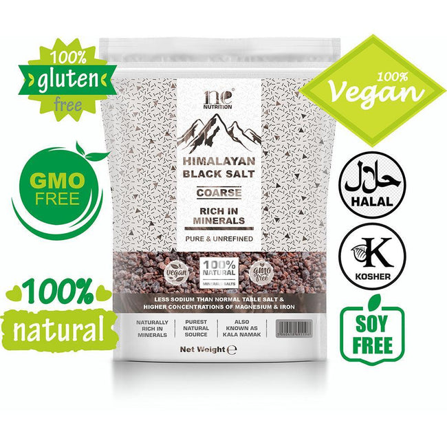 1ne Nutrition Himalayan Black Salt Kala Namak - Coarse