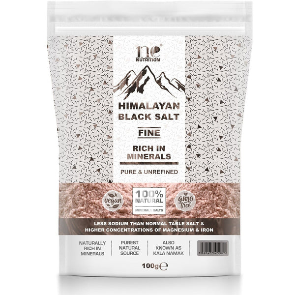 1ne Nutrition Himalayan Black Salt Kala Namak Fine Powder