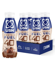 USN Protein Fuel 40 RTD 6 x 500ml High Protein Ready To Drink Shake