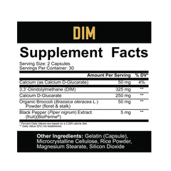 5% Nutrition Core Series DIM 60 Capsules