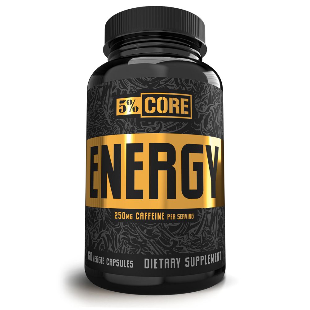 5% Nutrition Core Series - Energy 60 VCapsules