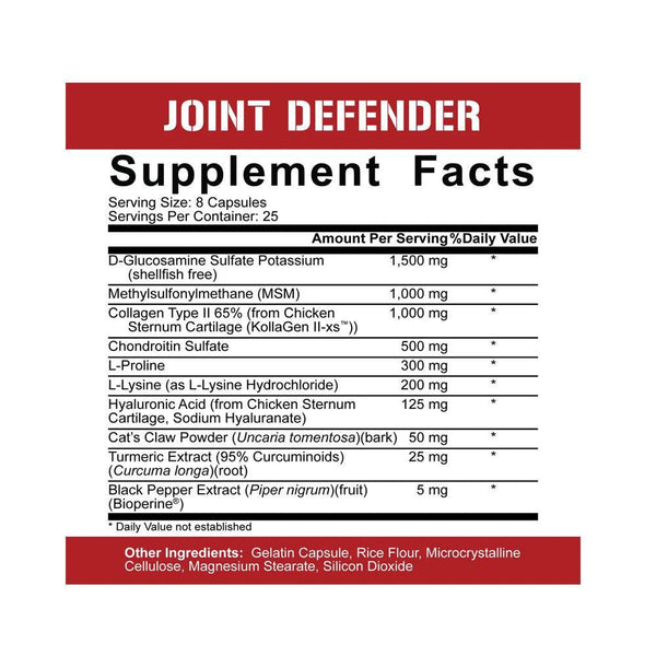 Buy 5% Nutrition Joint Defender Legendary Series 200 Capsules | London ...