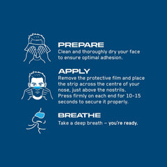 Applied Nutrition Breathe Easy Performance Nasal Strips - 30 strips