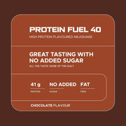 USN Protein Fuel 40 RTD 6 x 500ml High Protein Ready To Drink Shake