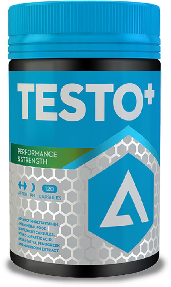 Adapt Nutrition Testo+ 120 Capsules | Performance Support Supplement