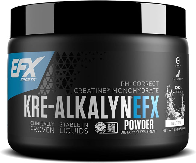 All American EFX Kre-Alkalyn EFX Powder 100-110g | Creatine Supplement