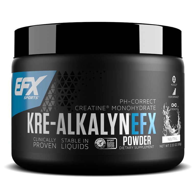 All American EFX Kre-Alkalyn EFX Powder 100-110g | Creatine Supplement