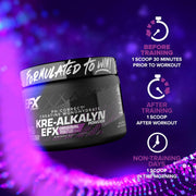 All American EFX Kre-Alkalyn Powder 210g-220g | Creatine Supplement