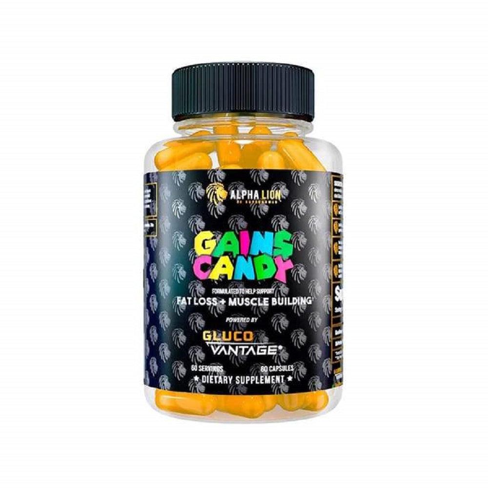 Alpha Lion Gains Candy GlucoVantage 60 Capsules | Sports Nutrition Supplement