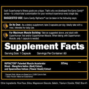 Alpha Lion Gains Candy RipFactor 60 Capsules | Performance Support Supplement