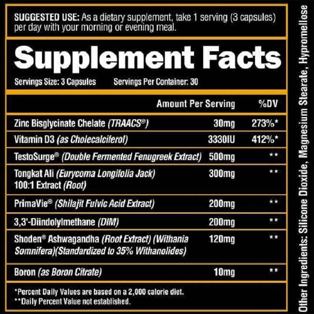 Alpha Lion SuperHuman Test 90 Capsules