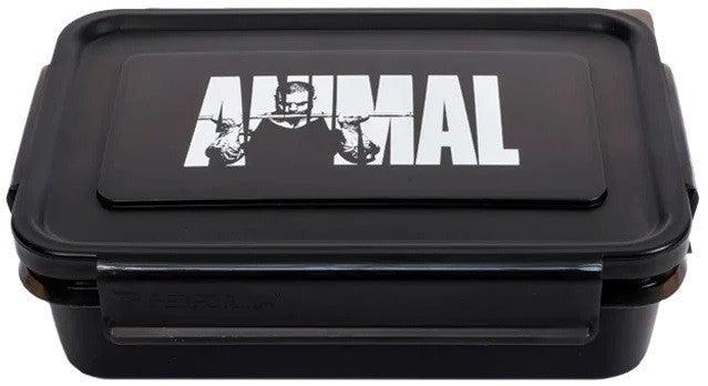 Animal Logo Food Container 710ml Black Meal Prep Container | Fitness Accessory