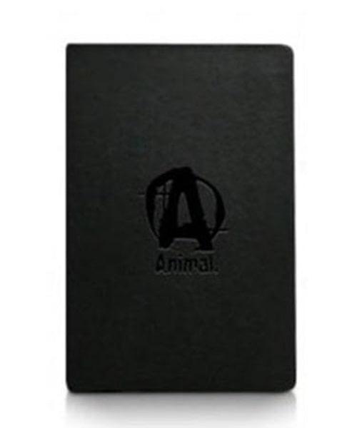 Animal Note Book Black