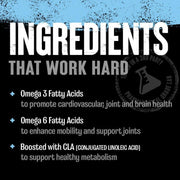 Animal Omega 30 Packs Capsules | Essential Fatty Acid Pack | Omega Fatty Acid Supplement