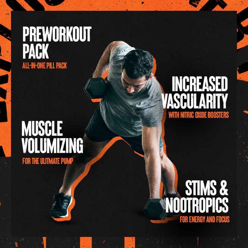 Animal Pump 30 Packs Capsules | Pump Pre-Workout Formula