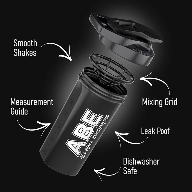 Applied Nutrition ABE - All Black Everything Shaker 600ml Black