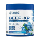 Applied Nutrition Beef-XP 150g, Blue Raspberry — front of pack