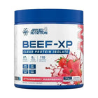 Applied Nutrition Beef-XP 150g, Strawberry & Raspberry — front of pack