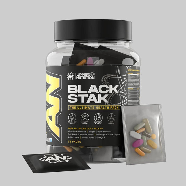 Applied Nutrition Black Stack Ultimate Health Pack 30 Sachets