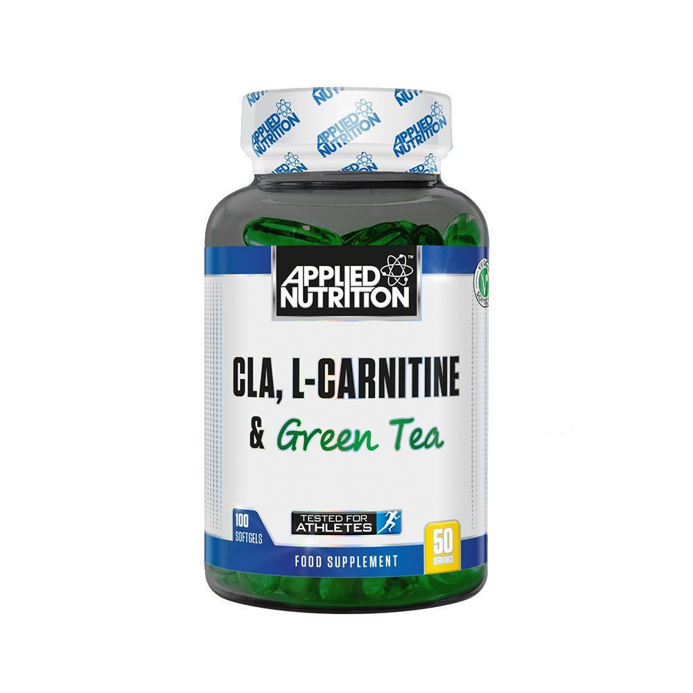 Buy Applied Nutrition CLA L-Carnitine & Green Tea 100 Softgels | London Supplements Buy Applied Nutrition CLA L-Carnitine & Green Tea 100 Softgels | London Supplements