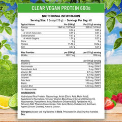 Applied Nutrition Clear Vegan 600g